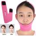 Sonew Double Chin Strap Facial Slimming Mask Face Bandage Nylon And Polyester for Face Care Thin Neck Facelift Double Chin for Women(Pink) - Buy Online on GoSupps.com