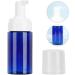 Travel Empty Bottle 100ml Portable Dispenser Bottle DIY Portable Mousse Foaming Styling ToolsHairbrushesEmpty Bottle Refillable Travel Dispenser Container (100ML pump head blue transparent foam 100ML pump head blue transparent foam bottle - Buy Online on GoSupps.com
