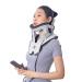 Neck extensor orthopedic Electric Air Pump Neck Cervical Traction Device Neck Stretcher with 3 Power Traction and 8 Airbag Support which decompresses the neck and relieves neck tension
