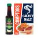 Gravy Bundle with Sarsons Gravy Browning 150ml and Comptons Gravy Salt128g (2 Pack)