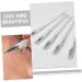 MUSISALY 1 Set Fixed Point Line Pen Brow Pencil Mark Pens Portable Marking Pen Tattoos Marker White Plastic 15.00X0.80X0.80CM White - Buy Online on GoSupps.com