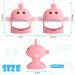 Vicloon Baby Teething Toys 2 Pack - BPA Free Silicone Teether for Infants 3 Years+ | Anti-Drop Mitten Teething Toy for Soothing Sore Gums | Baby Chew Toys in Yellow & Pink - Buy Online on GoSupps.com