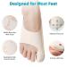 DINGBLUE Bunion Corrector for Women Men Adjustable Bunion Splint Big Toe Straightener Toe Separators for Overlapping Toes Soft Bunion Socks for in Shoes - Day And Night Pain 1 Pair (L) - Buy Online on GoSupps.com