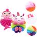 Buy Hemoton 2pcs Children s Bath Ball - Cartoon Bath Sponges & Scrubber for Toddler Skin Care | International Shipping Available - Buy Online on GoSupps.com