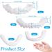 Brigt Cattle False Teeth Veneers - 2 Pairs Cosmetic Dentures for Men & Women | Immediate Temporary Prostheses & Whitening with Mini Tweezers - Buy Online on GoSupps.com
