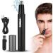 Uraqt Waterproof Nose Hair Trimmer for Men & Women - Dual Blade Ear & Nose Hair Remover (Black) - Precision Grooming Tool - Buy Online on GoSupps.com