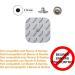 Axion 8 Series Mix-Set EMS Electrodes for Compex | Muscle Stimulation Electrode Pads | Certified Medical Device with 3.75 cm SNAP Push Button - Buy Online on GoSupps.com