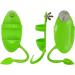 PAULOZYN 2PCS Bird Cuttlebone Stand Holder & Feeding Cup Rack | Birdcage Accessories with Perches | Ideal for Budgies, Parakeets, Cockatiels, Conures | Fruit/Vegetable Storage | Green - Buy Online on GoSupps.com