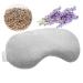 Lavender Eye Mask  Aromatherapy Weighted Eye Mask for Dry Eyes  Sleep Mask for Men Women  Hot & Cold Therapy Eye Cover for Compression Pain Relief  Eye Pillow for Puffy Eyes  Migraine  Sinus Pain-Grey Gray