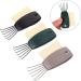 UKCOCO Brosse Peigne Nettoyante 3 Pi ces Gris Vert Fonc et Noir Outil de Nettoyage Multi-usages pour Brosses Cheveux et Peignes Poils Flexibles pour limination des Poils et - Buy Online on GoSupps.com