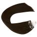 Ugeat Brown Microring Extensions - 40cm Remy Real Hair Cold Fusion Micro Loop Extensions #2 - 50g Quality Hair Extensions for Seamless Volume - Buy Online on GoSupps.com
