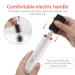 Portable Electric Glue Shaker for Eyelash Extensions and Nail Lacquer - White | Includes 2 Connectors and 6 Caliber Sizes | Liquid Mixer for Eyelash Glue and Nail Polish - Buy Online on GoSupps.com