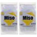 Shinjyo Miso Shiro-Helle Miso soup paste from Japan-Ideal for cooking miso soup or seasoning dressings & light marinades-1 x 500 g (pack with 2) 500 g (2 pack)