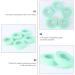 minkissy 10 Rolls Eyelash Tape Makeup Lash Tape Eyelash Tape for Lash Extensions Makeup Gadgets Breathable Micropore Fabric Tape False Non-woven Tape Auxiliary Tool Make up Green 10 Rolls - Buy Online on GoSupps.com