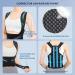 Posture Corrector for Women & Men - Back Brace & Spinal Support - Adjustable Clavicle Brace for Improved Posture (Small Black - Buy Online on GoSupps.com