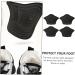 NOLITOY Comfort Shoe Inserts - 2 Pairs for Men & Women | Track Shoes & Gym Sneakers Heel Pads | Sponge Protection - Black 11.5x8cm - Buy Online on GoSupps.com