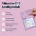 Vitamin B12 1000 g Vegan 2 Month Cure Reduces Fatigue & Supports the Nervous System 60 Vegetable Capsules 100% Pure and Bioavailable Methylcobalamin Essentials by Novoma - Buy Online on GoSupps.com