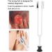Brrnoo Tuning Fork - C64Hz & C128Hz Aluminum Alloy | Medical Vibration Therapy Tool for Health Diagnostics - Buy Online on GoSupps.com