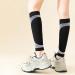 Eubeisaqi Calf Compression Cuffs & Footless Socks - Breathable Sweat-Absorbing Compression Sleeves for Fitness & Tennis | Size L-XL - Buy Online on GoSupps.com