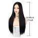 Buy Long Black Straight Wig for Women | Natural Brunett Wigs for Cosplay Costume Party & Halloween | Fast International Shipping - Buy Online on GoSupps.com