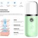 Nano Mister for Lash Extensions - Portable Nano Ionic Mist Sprayer - Face Facial Sprayer for Skin Care Refreshing Revitalizing & Soothing - Face Steamer for Daily Use Green - Buy Online on GoSupps.com