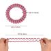 Jesslab Spiral Hair Ties - 10 Traceless Plastic Coil Ponytail Holders for Women & Girls | No-Damage Hair Accessories Color Sorted (#6) - Buy Online on GoSupps.com