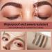 New Magic Eyebrow Pencil for Women 3D Waterproof Microblading Eyebrow Pencil Contouring Pen 4 Tipped Precise Brow Pen Fine Stroke Microblading Eyebrow Pencil Natural Makeup (Light Gray) - Buy Online on GoSupps.com