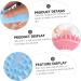 Frcolor Silicone Shampoo Brush for Men & Children - Scalp Massage & Blood Circulation - Portable Hair Care Device - Buy Online on GoSupps.com