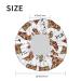 Pizza Pattern Shower Cap | Elastic & Reusable | Fits All Head Sizes | Waterproof & Quick Drying - Buy Online on GoSupps.com