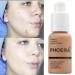 Glamza PHOERA 102 and 104 Full Coverage Foundation Set + Liquid Foundation Brush | 30ml 24HR Matte Oil Control | Buff Beige 104, Nude 102 - Buy Online on GoSupps.com
