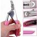 LIBPOOK Professional Stainless Steel Nail Art Acrylic UV Gel False Tips Edge Finger Clipper Cutter Manicure Tool - Buy Online on GoSupps.com