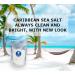 Caribbean Real Sea Salt Coarse 16 Oz - Unrefined Gourmet Salt Refill - Organic & Unprocessed Grains for Cooking - All Natural Caribbean Sea - Salt for Grinder - Buy Online on GoSupps.com