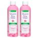 De La Cruz Rose Water and Glycerin for Face - Rosewater Facial Toner and Moisturizer for Skin and Hair 8 fl oz (236 mL) - 2 Bottles
