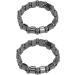 Pack of 2 Magnetic Health Bracelets - Ion Release & Blood Sugar Balance for Seniors - Buy Online on GoSupps.com