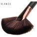 Glamza Black and Rose Gold Fan Highlight Brush Face Body Contour Blending Contouring - Buy Online on GoSupps.com