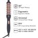 Buy PHOEBE 1.25" Curling Iron Brush - Ceramic PTC Heated Hair Curler Tourmaline Ionic Dual Voltage for Travel - Perfect for Long & Medium Hair - Buy Online on GoSupps.com