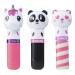 Lip Smacker Lippy Pals 3 Pack Lip Kit- Fox / Bunny / Llama Unicorn Magic / Cuddly Cream Puff / Sweet Kiwi Kitty Uni/Pan/Kittn
