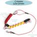 Tumbo Dog Snake System - 150 ft Stretchable Coiled Cable with Anti-Shock Bungee | Safe & Tangle-Free Antenna for Dogs - International Shipping Available - Buy Online on GoSupps.com