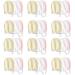 minkissy 36 PCS Makeup Remover Gloves Massage Reusable Facial Pads face Cleaning Cloths Makeup Remover Mitten Makeup Remover Pads Facial Washing Pads Fiber Make up face Cloth Assorted Colorx6pcs 12x9cmx6pcs