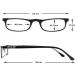 Edison & King Practical Reading Glasses - Premium Lenses +1.00 dpt 2 Wearing Options Black - International Shipping Available - Buy Online on GoSupps.com