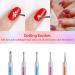 Lofuanna 5 PCs Nail Brush Set | Nail Art Design Pens Gel Brushes & Dotting Tools for Salon & DIY Use - Buy Online on GoSupps.com
