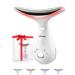 Anti-Wrinkle Facial Massager: Electric Double Chin Facial Massager 4 LED Colors EMS Thermal 45 C 3 Mode Lifting Massage