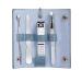 Nail Clippers Set Thick Nails Cutter Manicure Set with Tweezer for Eyebrow Plucking Nail Trimming for Men and Women (Color : Blue)