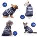 Shop XS Blue Christmas Dog Sweater | Cozy Knitted Sweaters for Small Dogs | Perfect Holiday Gift - Buy Online on GoSupps.com