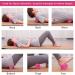 Seleware Peanut Massage Ball - Double Lacrosse Roller for Deep Tissue Relief | Back Neck Shoulder Spine Legs Hips | Trigger Point Muscle Massage - Pink - Buy Online on GoSupps.com