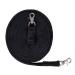 ARBO-INOX Long Reins Horse Various Lengths Black Polyester Groundwork (4 Meters BLACK) 4 METERS BLACK