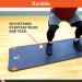 Body Sport 72-Inch Exercise Mat for Home Workouts - Thick Foam Fitness Mat for Effective Exercise Sessions - Buy Online on GoSupps.com