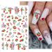 Nails Art Decoration Gold Adhesive Decals Sliders Autumn Nail Stickers Maple Leaf 3D(F790) - Buy Online on GoSupps.com