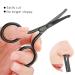 Premium Nose Hair Scissors - Rounded Tip Beard & Eyebrow Trimmer for Men | Facial Grooming Tools - Buy Online on GoSupps.com