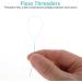 Buy WLLHYF Biodegradable Dental Floss Threader - 100 Count (2 Pack) for Braces Bridges & Implants | Deep Clean Nylon Loop Design - Buy Online on GoSupps.com